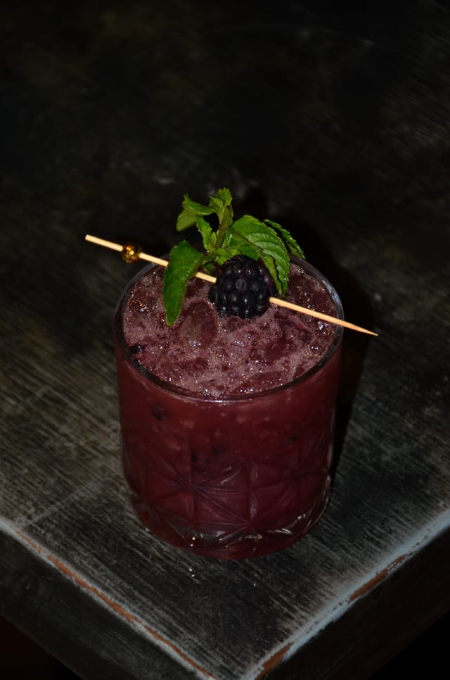 Berry Bourbon Smash